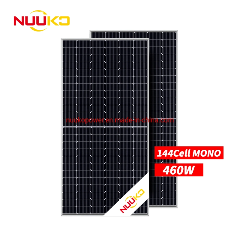 Nuuko 450W 455W 445W Inmetro Photovoltaic High Efficiency Solar Panel Solar Power