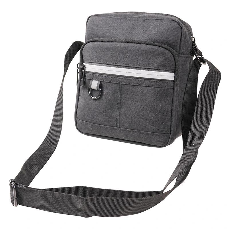 Daily Pack Reflective Zipper fashion Durable Small Carrying Conference Leisure Messenger Shoulder Bag