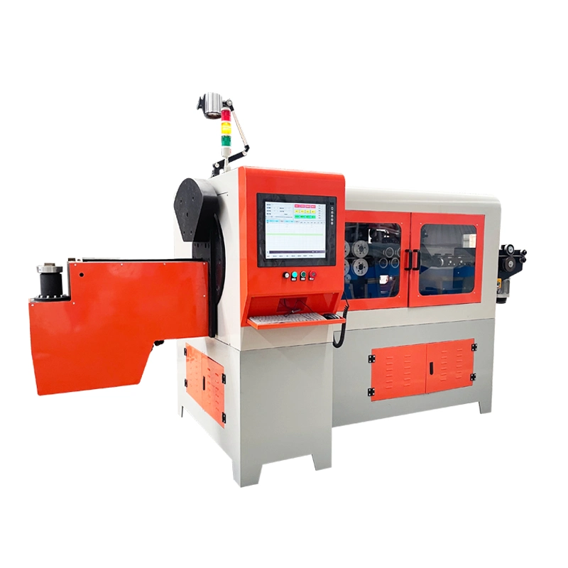 Wire Bending Machine 5 Axis 3D Fully Auto CNC Steel Metal Round Bar Wire Bending Forming Machine