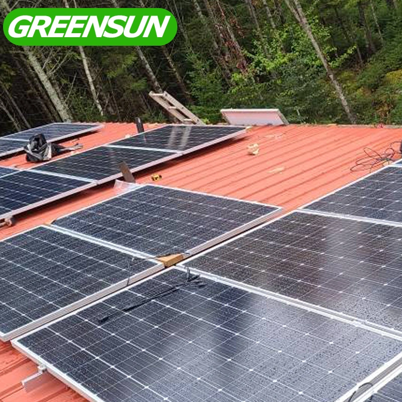 Canadian Solar professionnel durable d'alimentation de l'utilisation de 5kw 6 kw 8 kw 10kw sur grille Accueil Kit de système d'énergie solaire