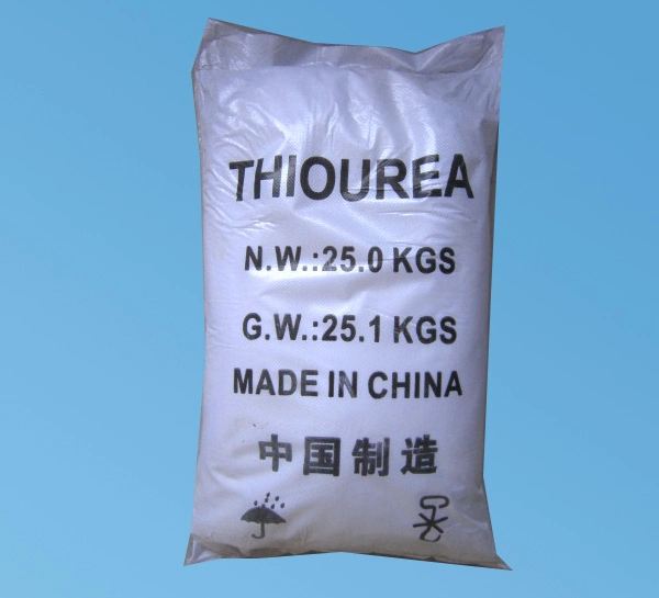 High quality/High cost performance China Supplier Purity 99% CAS 62-56-6 for Pesticide Thiocarbamide Thiourea Thiourea Dioxide