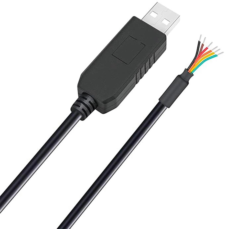 Ftdi USB to 6pin Wire End Open USB-RS232-We-1800-Bt RS232 Serial Cable