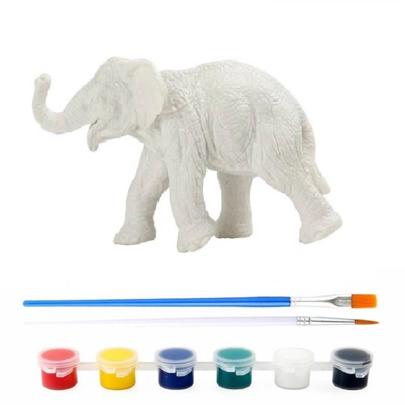 Kits de bricolage para criança de fácil pintura de animais selvagens Artes e artesanato