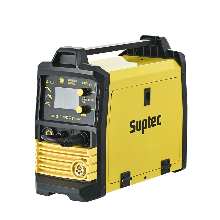 Suptec MIG-203 Synergic Welding Machine Single Phase Gas Gasless 5kgs MIG Welders for Aluminum Welding Equipment