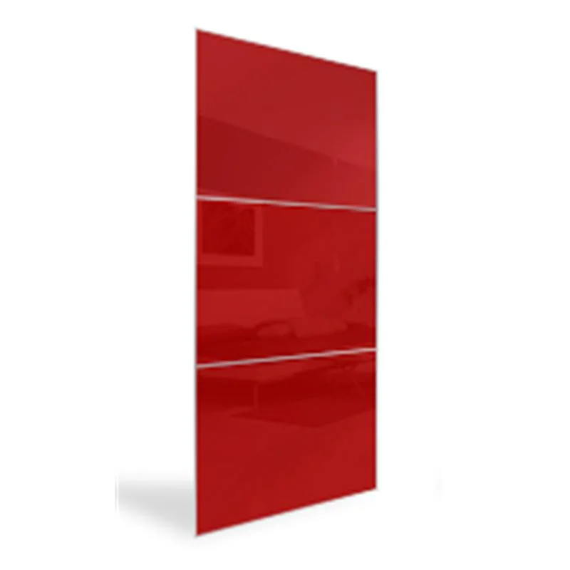 Tempered/Toughened Paint Enameled/Ceramic Frit Wardrobe Door Glass Color Patterned Coated Embry Door Glass