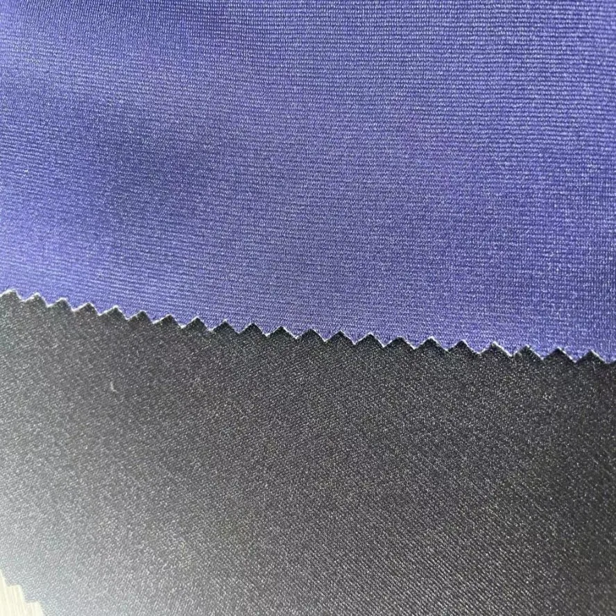 Ropa de trabajo de terciopelo de oro Sportswear Escuela uniforme de nylon cepillado de poliéster Cubierta de coche tela ancho 180cm