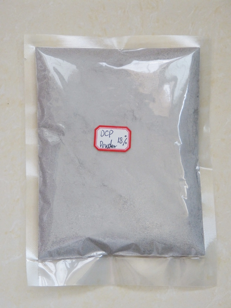 CAS No 7789-77-7 de la poudre de grade d'alimentation du phosphate dicalcique DCP18 % de la fabrication de haute qualité en usine en Chine