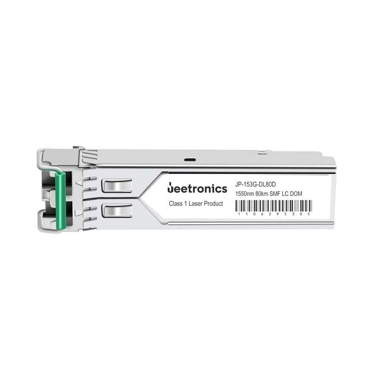 Lr SFP 3.072gbps 1550nm SMF 80km Duplex LC Optical Transceiver