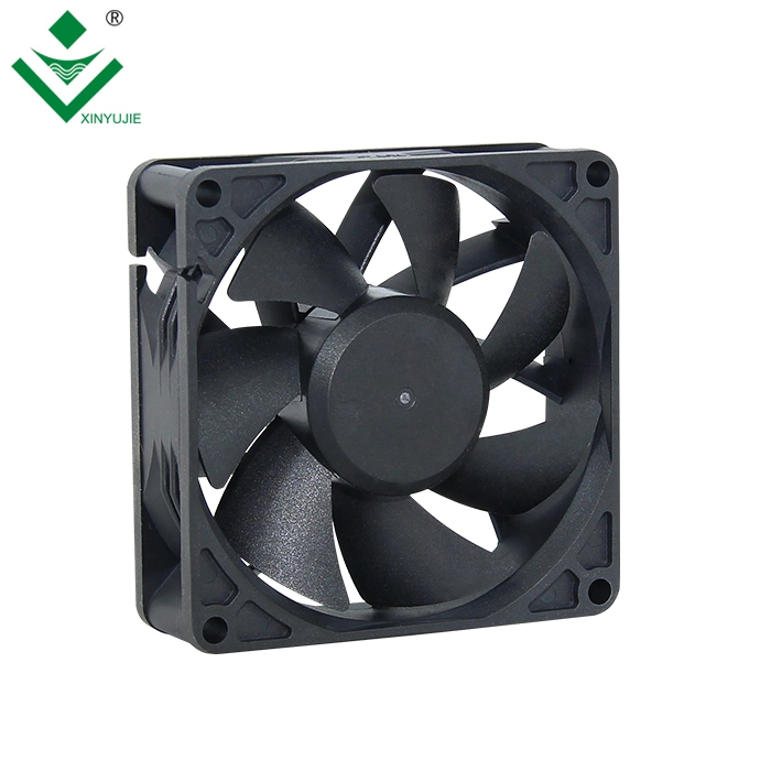 Auto Restart 12 Volt CPU Water DC Cooling Fan 80X80X25 Axial Cooler