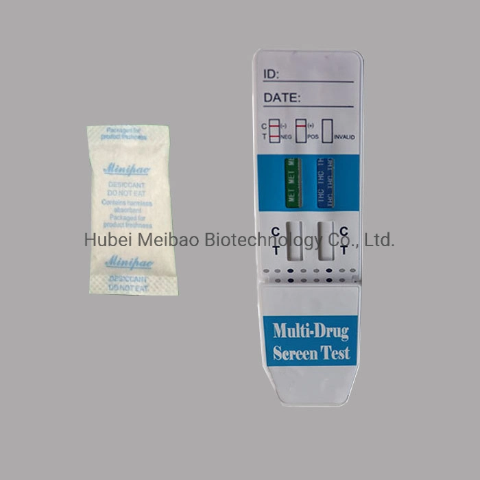 Disposable Medical Supplies Drug of Abuse Test AMP Coc Thc Mop Mdma Met Test