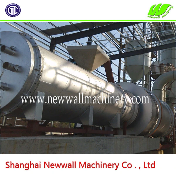 Full Automatic 50tph Rotary Drum Type Slag Dryer