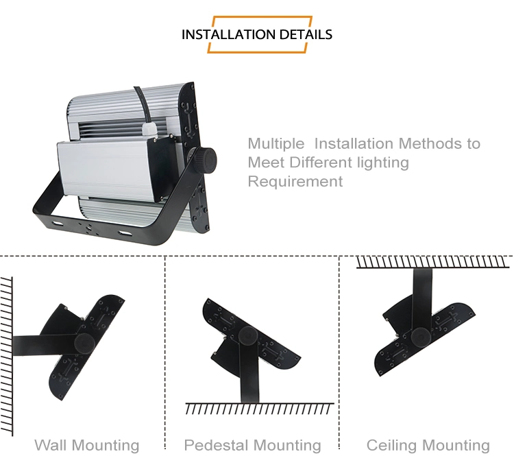 Ecomonical 50W 100W 150W LED Floodlight IP65 Outdoor Fixtures 200 300 400 500 600 Watts COB LED Flood Lights