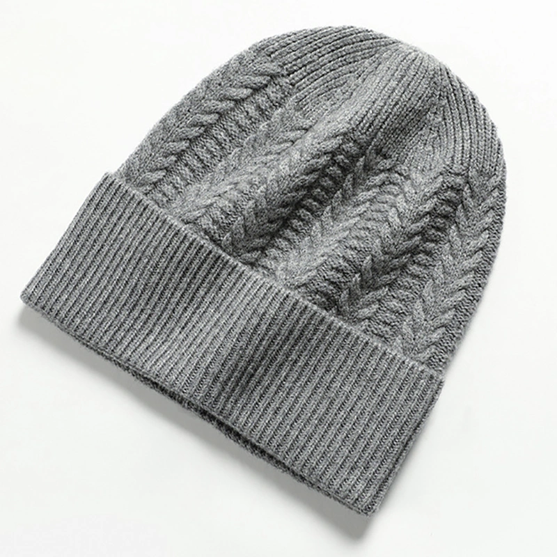 Wholesale/Supplier Winter Men 100% Merino Wool Beanie Hat