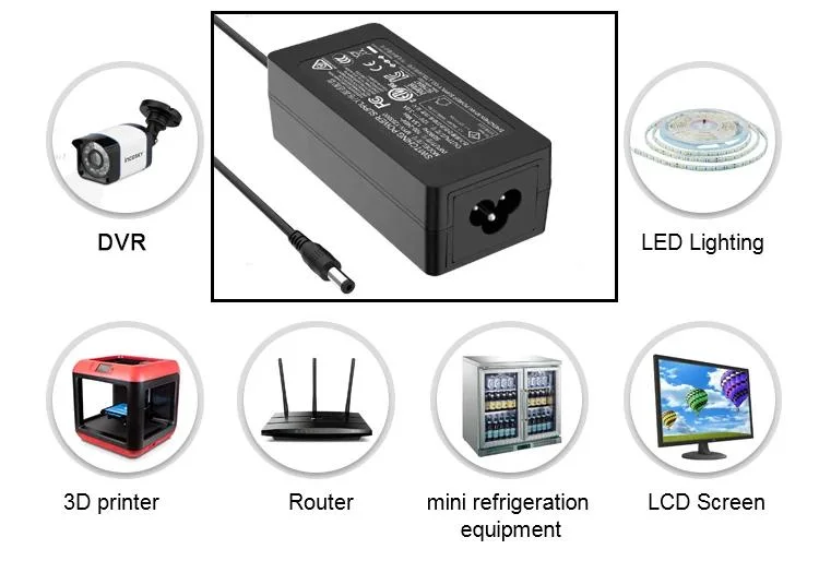 ETL FCC CE CB PSE Kc KCC certificação SAA 15V 2A 12V 3A 24V1.5A 36W adaptador de energia para desktop 12V AC Fonte de alimentação CC