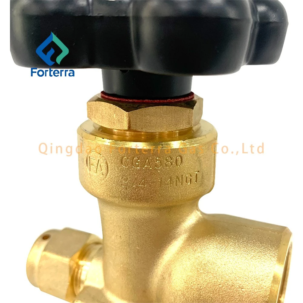 Factory Wholesale/Supplier Cga580-9b Valve CO2 Oxygen Nitrogen Gas Cylinder Valve