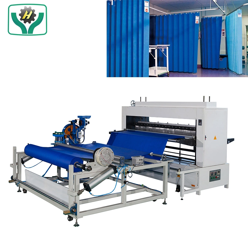 Ultrasonic Disposable Surgical Beauty Salon Customized Waterproof Bed Curtain Drapery Machine