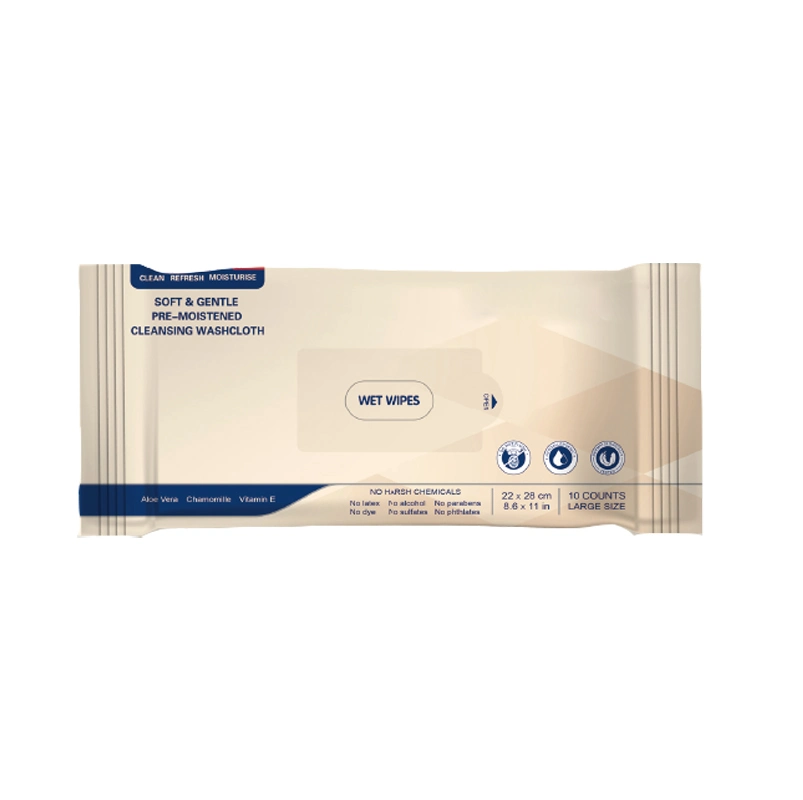 Female Care Wet Bacteriostatic Wipes Care Skin for Women