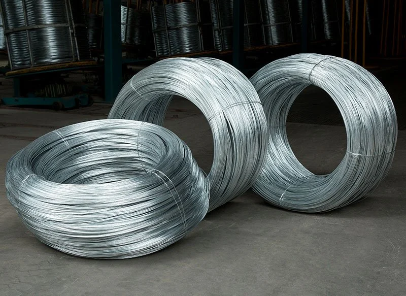 6 Indicadores de metal de calibre 18 cables vinculante colgador de alambre galvanizado