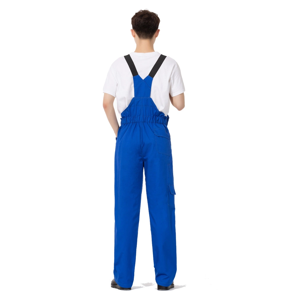 Factory New Design Industrial Safety Workwear Bib Pants Uniform Work Overalls Cargo Pants for Men