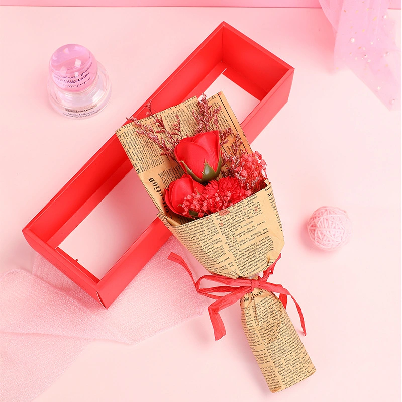 Amazon Hot Sale Drei Rosen Bouquet Geschenk Valentinstag Boxen 2022 Valentinstag Geschenke