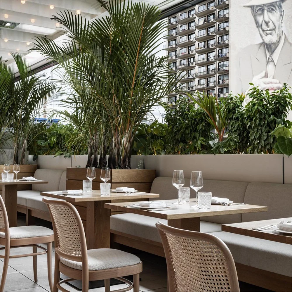 Diseño moderno restaurante del hotel complejo conjunto de muebles en venta