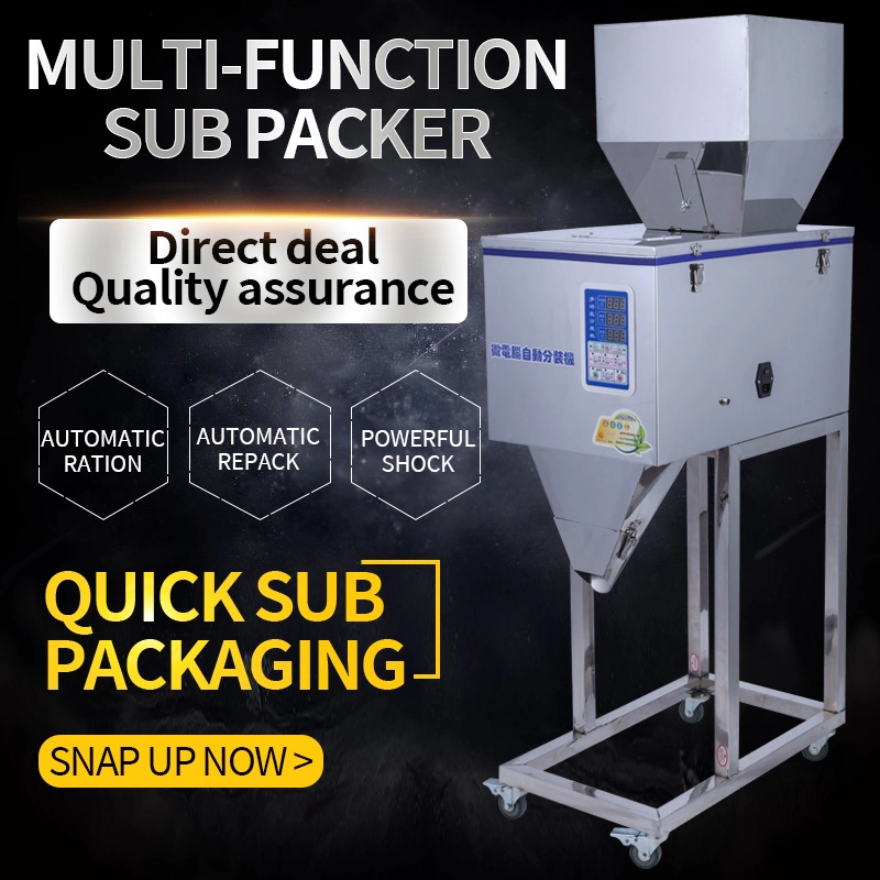 Stainless Steel Multi-Function Packaging Sachet Weighing Filling Machine Spices Pouch Vertical Granules Packing Machine