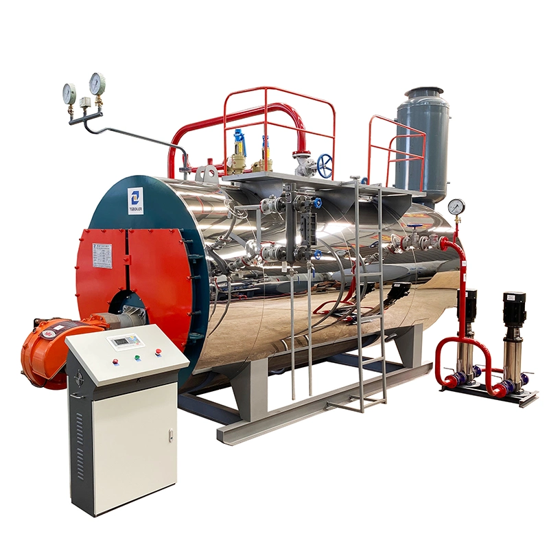 Remote Control Tgboiler Fire Tube Oil Gas Dual Fuel Steam Boiler with CE ISO Certification