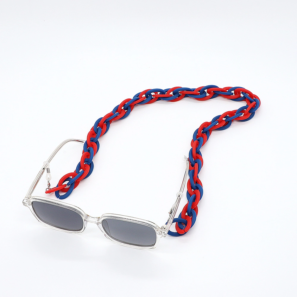 Farbe Perlen Brillen Kette Lesebrille Strap Holder Sonnenbrille Kette Für Frauen