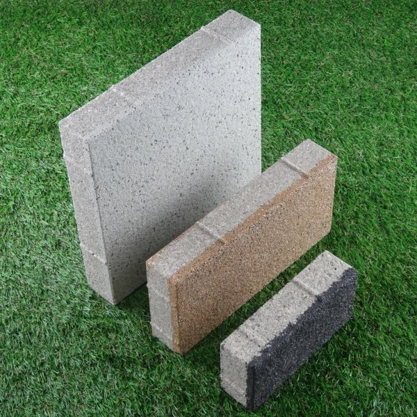 Multiple Colour Concrete Water Permeable Plaza Ceramic Brick Acid Proof Brick