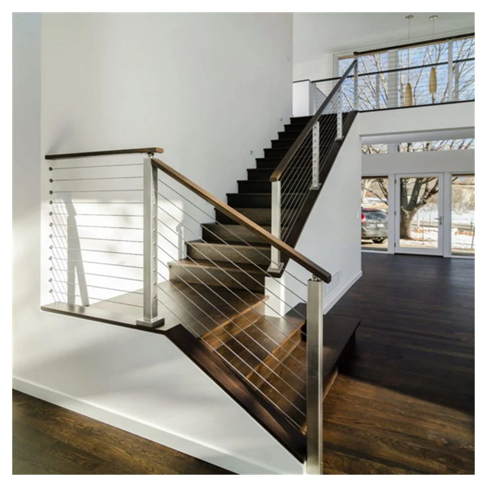 Modern Luxury Design Stainless Steel Handrail Wire Cable Railing