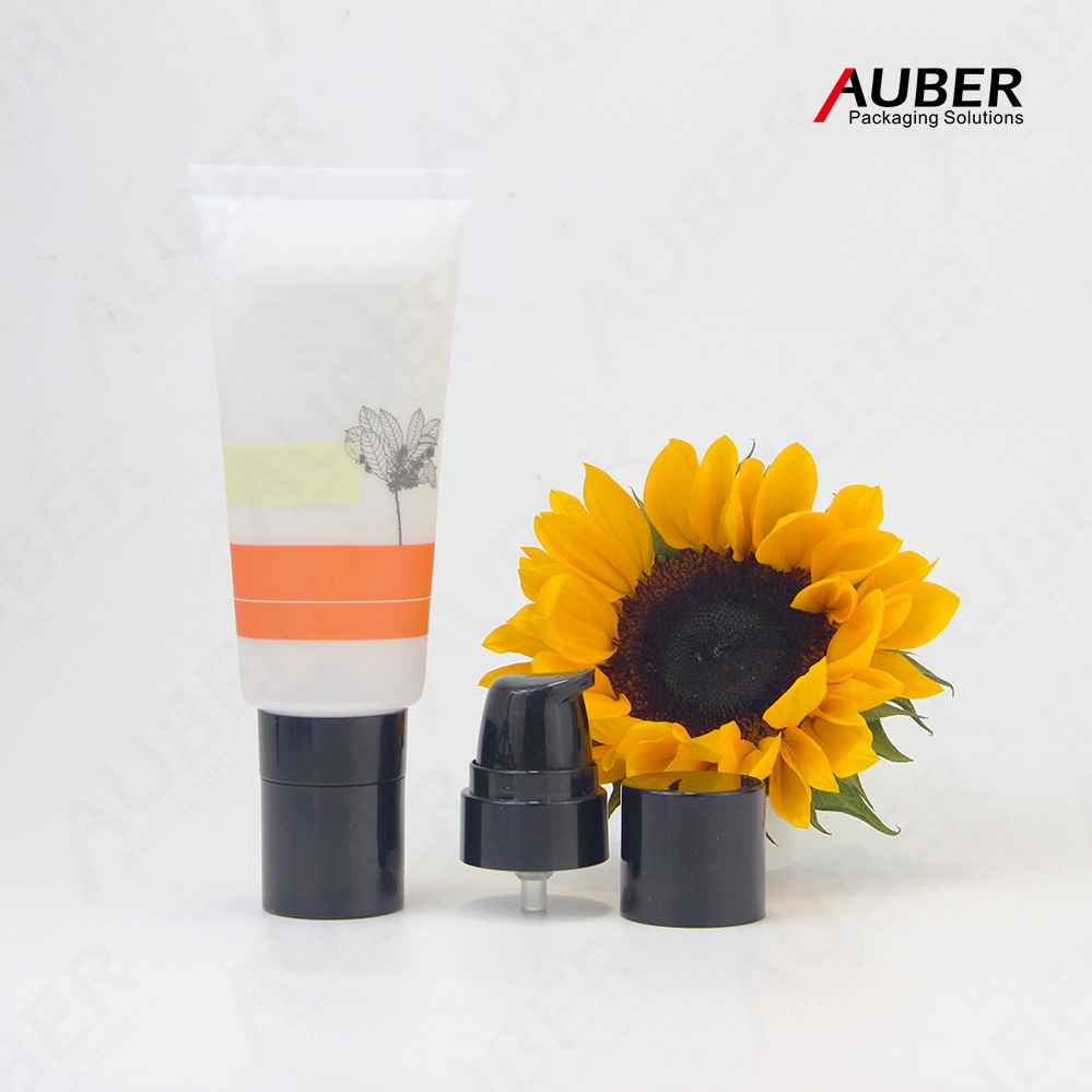 Airless Bb Cream Custom Cosmetic Extrusion Tube PE Soft Airless Pump Bottle Emulsion Tube Eye Cream Sunscreen Container Lip Gloss Containers