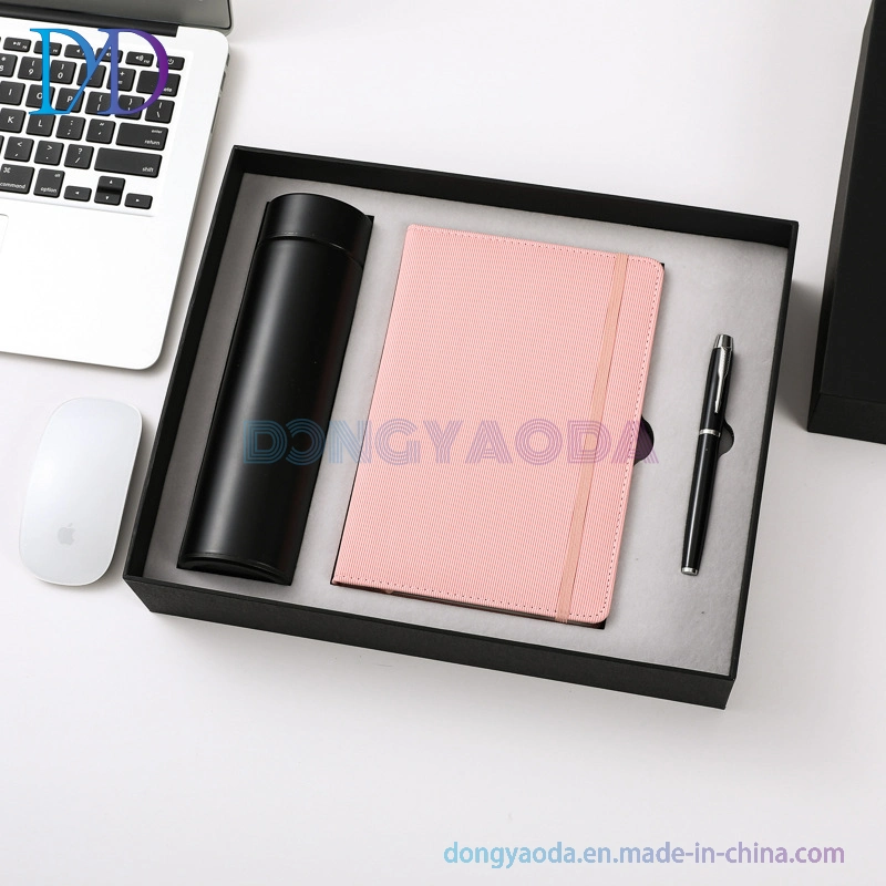 2023 New Corporate Gifts Opening Activities Staff Practical Hand Gift Insulation Cup Notebook Set