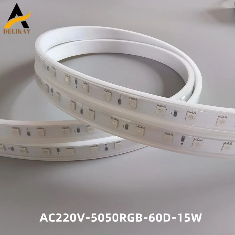 High Voltage AC220V110V Clip Buckle Holder Connector LED Strip Light