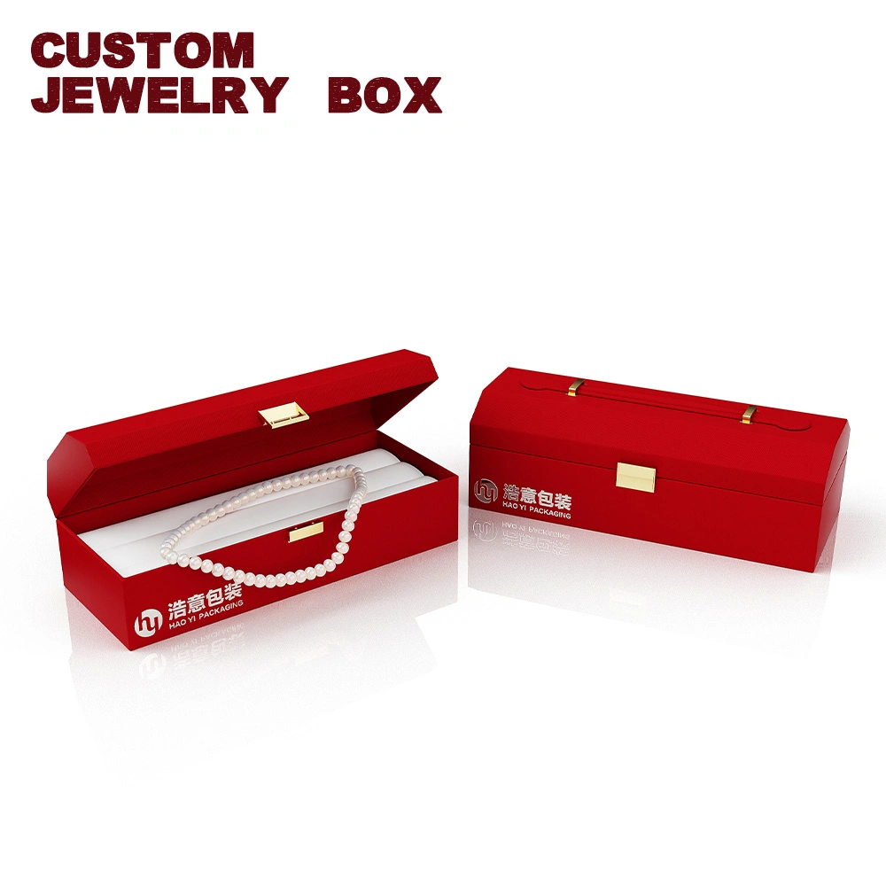 PU Leather Gift Box with PU Leather Cardboard Box Jewelry Packaging Box for Christmas Box Storage Box Jewelry Box