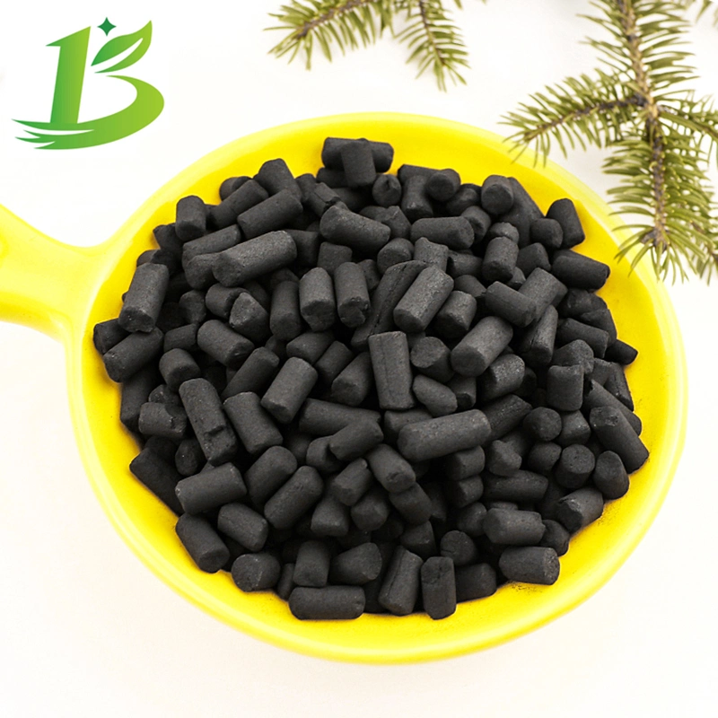 MSDS Extruded Coal Granular Activated Carbon Pellet Deodorizer für die Reinigung H2s