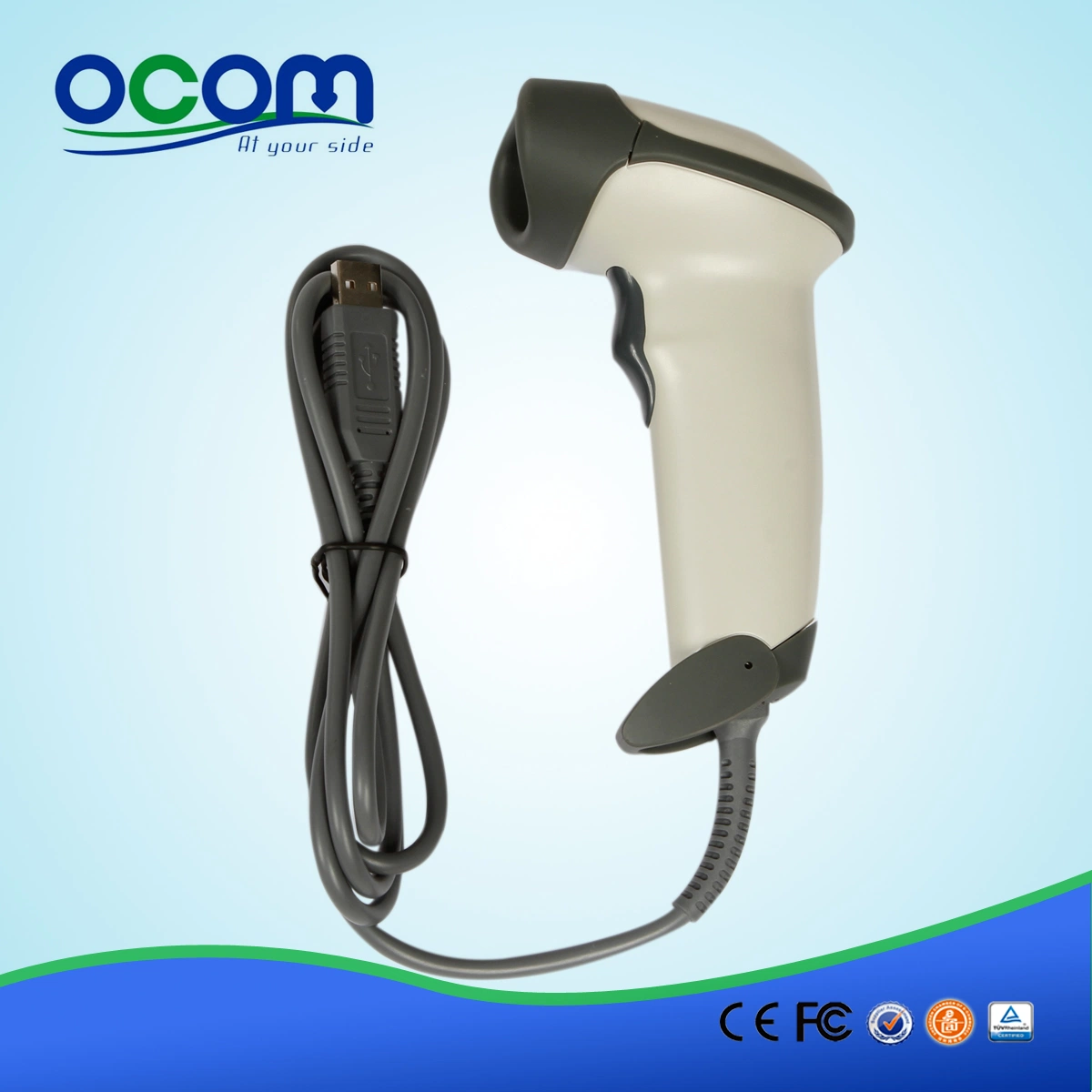 Ocbs-L012 Supermarket 1d Handheld USB Windows Laser Barcode Scanner