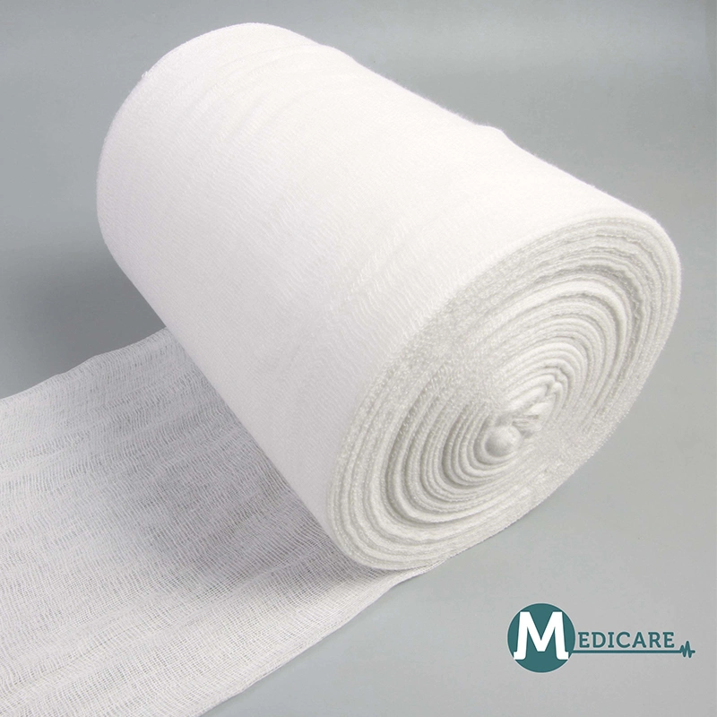 Medical Bleached Absorbent Gauze Rolls