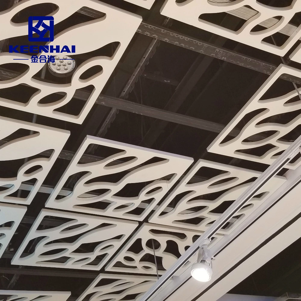 Laser Cutting Suspended Pattern Metal Ceiling Design False Decorative Aluminium Ceiling Material (MC-KH-08)