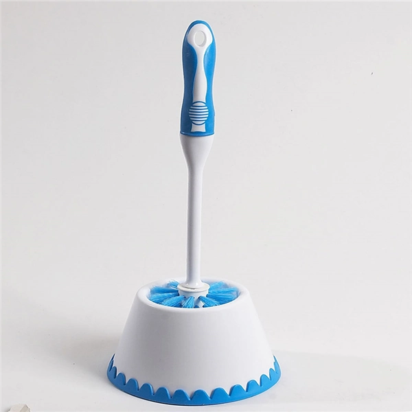 Plastic Washing Cleaning Accessories Toilet Brush with Bowl
