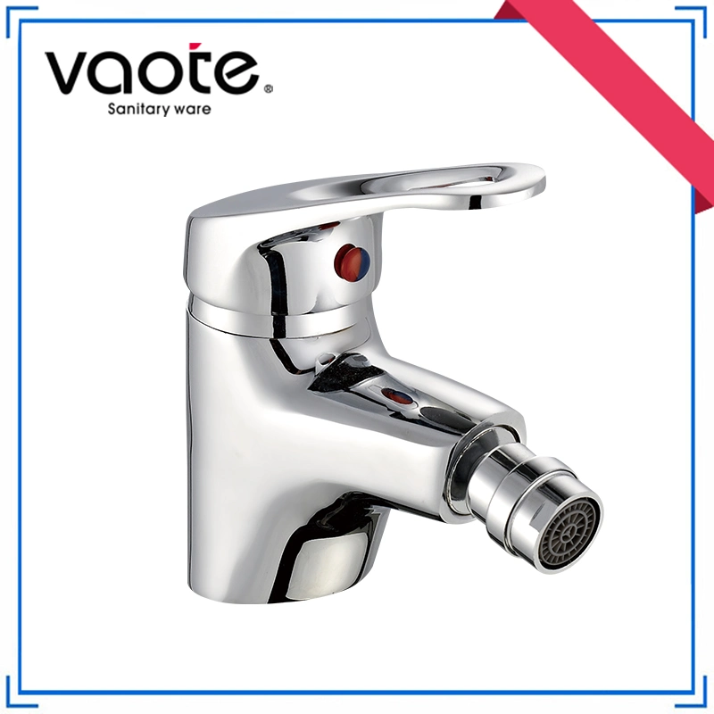 High Quality Polisehd Chrome Single Lever Wash Basin Mixer (VT 12704)