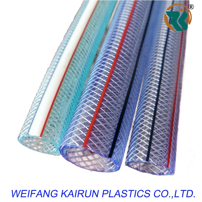 Flexible / Transparent PVC Clear Water Hose/PVC Fiber Braided Reinforced Water Hose Tube