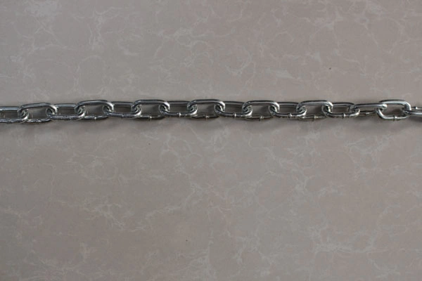 Bright Surface Zinc Plated DIN 763 Long Link Chain