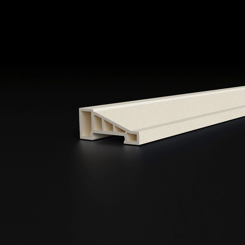 Baseboard Skirting Cuarto de baño PVC Skirting Board Architrave WPC Skirting Molding