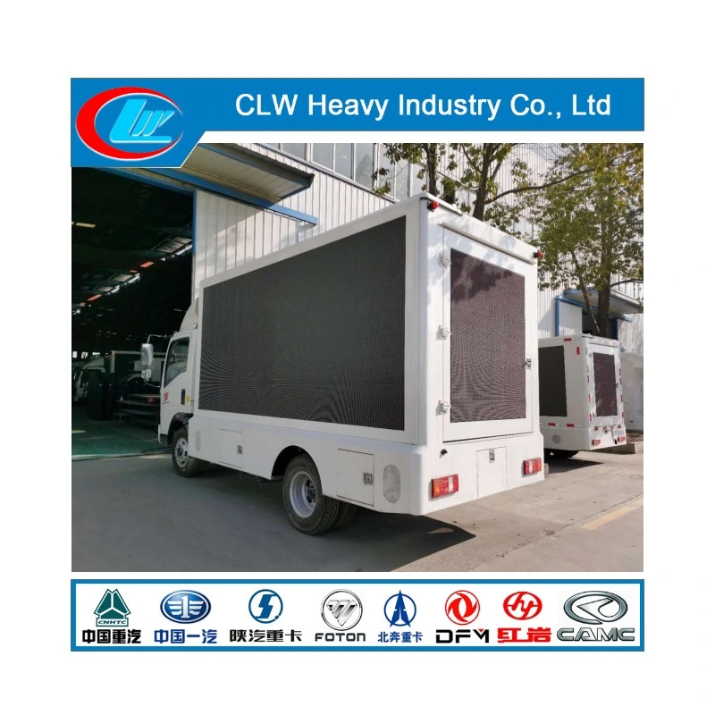 Roadshow Vehicle Big Video Screens 4X2 Outdoor Advertising Truck for Propaganda