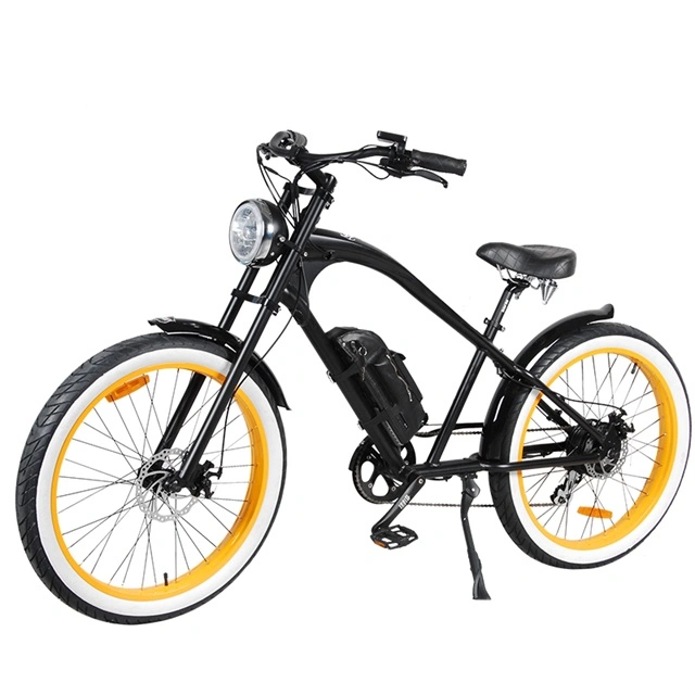 Bicicleta eléctrica de rueda grande de 26 pulgadas, 500W 48V 17.5ah, batería de litio extraíble