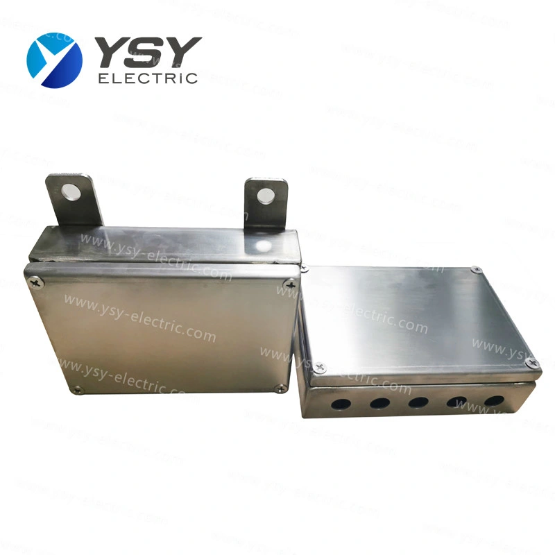 Outdoor Waterproof Wall Mounted Stainless Steel/Aluminum Electric Electrical Box Metal Enclosure Distribution Box /Solar Combiner Box