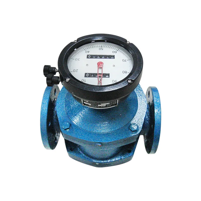 2 Inch Mechanical Register Pd High Viscosity Oval Gear Flow Meter for Crude Oil