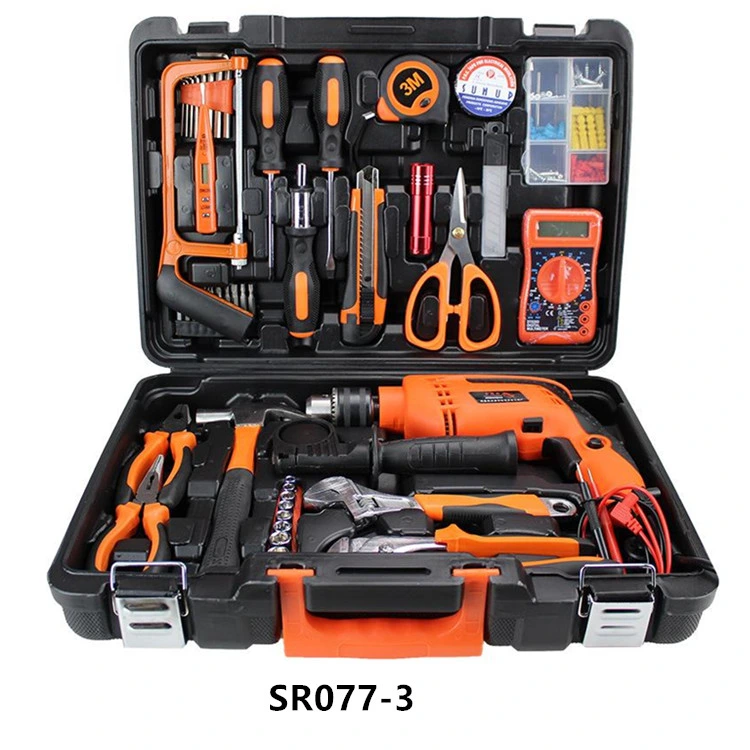 97PCS Electric Impact Drill Power Tools Set Hand Tools Kit Sr089-2