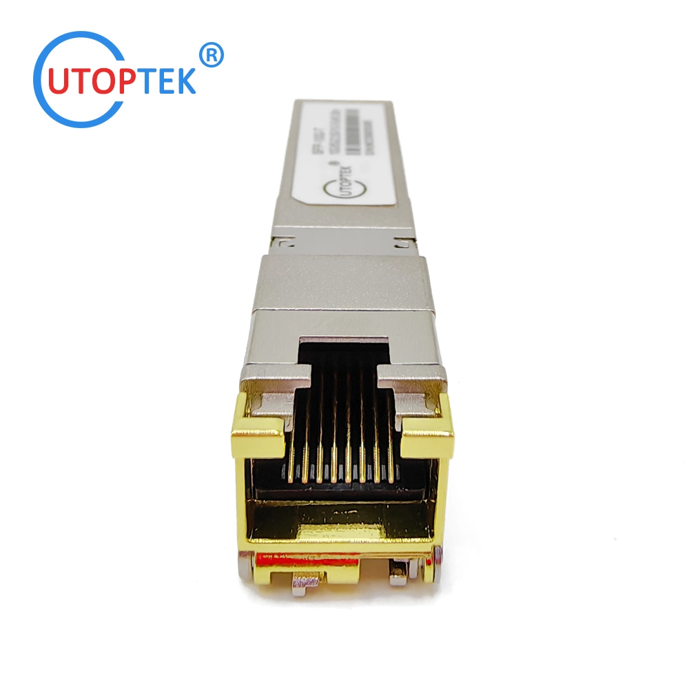 Suministro de fábrica 10g 5g 2,5g 1g 100m base-T Cobre RJ45 Módulo transceptor SFP UTP SFP para Cisco Huawei