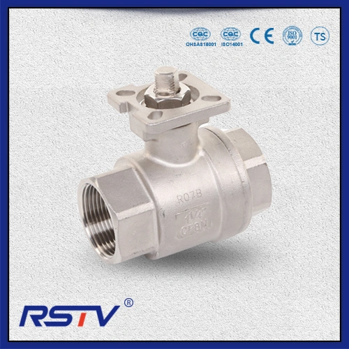 1000wog Stainless Steel 304/316/Wcb BSPT/NPT/BSPP/G Thread Floating 2PC Ball Valve&Gate Valve&Check Valve&Globe Valve